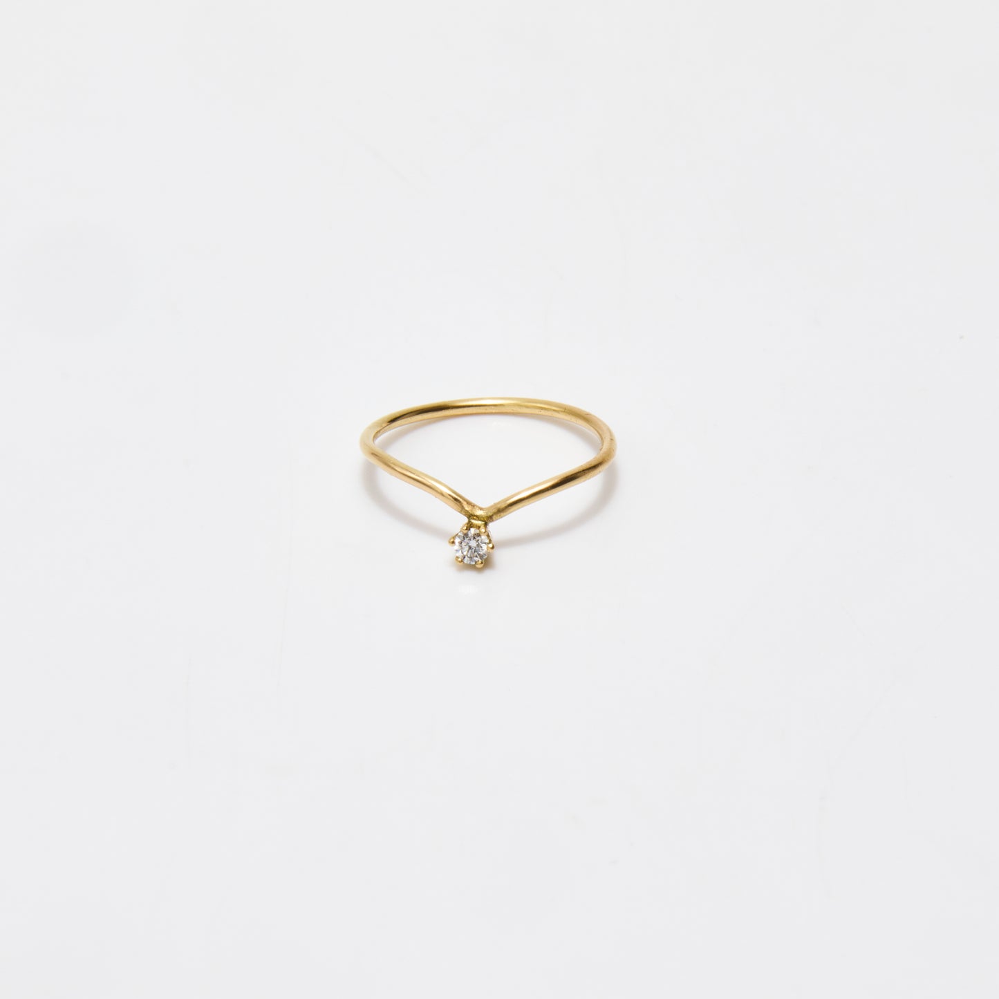 Ring "Flying diamond"